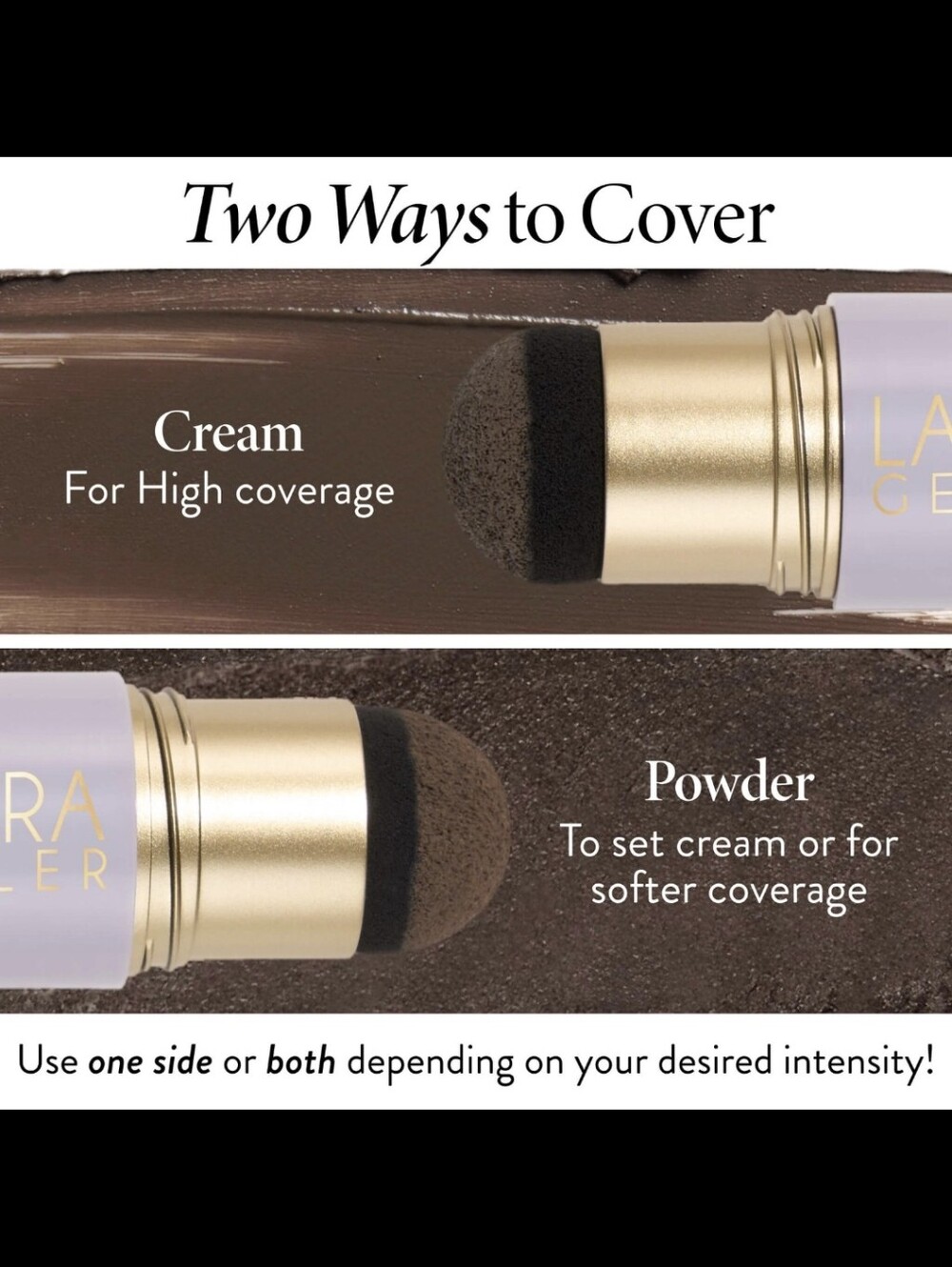 NEW! Laura Geller The Full Root-ine Root & Brow Touch-Up Stick: Medium Brown NIB - Picture 4 of 13